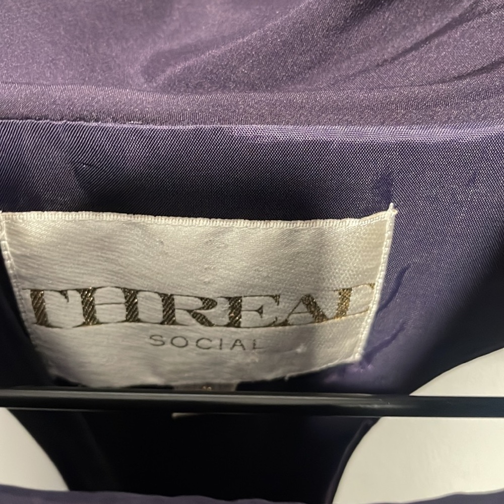 Thread Social Purple Dress - Picture 4 of 7